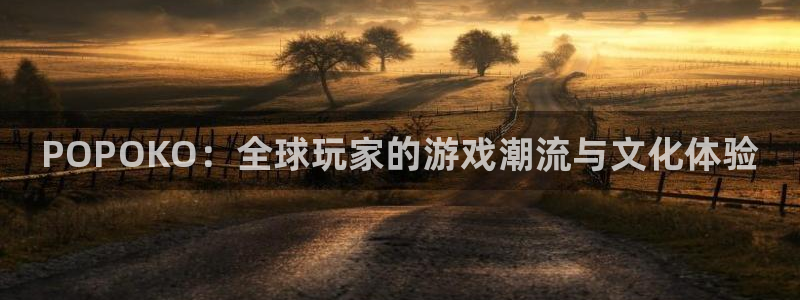 奇亿娱乐app：POPOKO：全球玩家的游戏潮流与文化体验